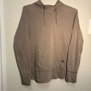 Free Fly Brown Hoodie Womens Size Medium Lightweight Bamboo